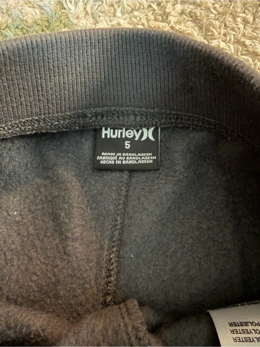 Boys Hurley sweatpants